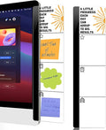 Computer Monitor Memo Board A Little Progress Each Day Can Add Up to Big Results Logo Decor Monitor Message Board Sticky Notes for Send Family Members Office Friends and Colleagues Gifts
