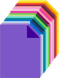 LIVHOLIC 200 Colored Cardstock Paper,Colorful Card Stock 250 GSM Heavy Weight for DIY Art, Scrapbook, Paper Crafting (200)