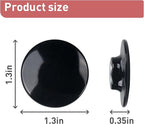 36 Pcs TOWON Strong Magnets for Glass Whiteboard, Dry Erase Board Magnets, Large, Round, Black Rare Earth Magnet for Classroom Kitchen Office Accessories