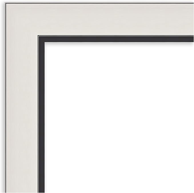 Amanti Art Silver Framed Magnetic Board 30x30 Medium Vision Board for use with Magnets, 100% Metal Sheet to Display Items as Office Decor or for Home Organization in mudroom, Kitchen or Kids Room