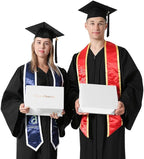 GraduationMall 8.5"x11" Smooth Padded Diploma Cover Certificate Holder White,1-Pack