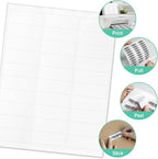 L LIKED Printable Address Labels, 1" x 2-5/8", 3,000 Stickers, 30 per Sheet, Mailing Labels for Envelopes (100 Sheets)