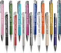 Yucold Customized ballpoint pens in bulk, personalized ballpoint pens with free engraving, for use in companies, enterprises, graduation anniversaries (Multicolor,130)