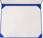 GraduationMall 11"x14" Imprinted Padded Diploma Cover Certificate Holder Royal