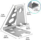 Kado Aluminum Alloy Tablet Stand for Portable Monitor, Foldable iPad Stand Holder Adjustable, Computer Office Desk Accessories for Kindle, Switch, iPad Pro/Air/Mini, iPhone Pro/Max/Plus