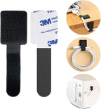 319pcs Cable Management Organizer Kit, Desk Cord Organizer, 98 Adhesive Cable Clips Holder, 17 Reusable Cable Strap, 4 Cable Sleeve Split, and 200 Nylon Cable Zip Ties (Black)