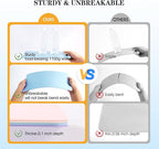 TFDLCG zm Clipboard with Pen Holder,Standard Letter Size A4,Thickened Clip Boards 8.5x11,Cute Clipboards for Women Kids Students,Nurses,School Office Home Supplies,Light Blue