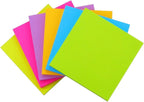 Early Buy Sticky Notes 6 Bright Color 6 Pads Self-Stick Notes 4 in x 4 in, 70 Sheets/Pad