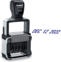 Trodat 5430 Professional Self-Inking Date Stamp - Blue Ink