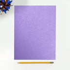 LUXPaper 8.5" x 11" Cardstock | Letter Size | Amethyst Metallic | 105lb. Cover (192lb. Text) | 50 Qty