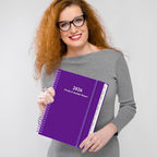 2026 Planner - Planner 2026 from January 2026 to December 2026 with 12 Monthly Tabs, Flexible Cover, Inner Pocket, 8.5" x 11", Purple-B