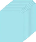 Silunkia 120 Sheets Light Blue Cardstock 8.5 x 11 Craft Paper, 250gsm/92lb Heavyweight Paper Card stock for DIY Cards Making, Wedding Invitations, Birthday Decorations, Menus