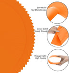 OcePor 50 Sheets Orange Cardstock Paper, Colored Printer Paper 8.5 x 11, Thick Construction for Cards Making, Scrapbook，Office Printing, Invitations, Certificates，DIY Crafting 92 lb/250gsm
