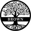 Custom Name Elaborate Tree of Life Metal Sign Personalized Tree of Life Metal Wall Decor Tree of Life Wall Art Family Tree Wall Decor Metal Outdoor Wall Art Custom Metal Signs Personalized