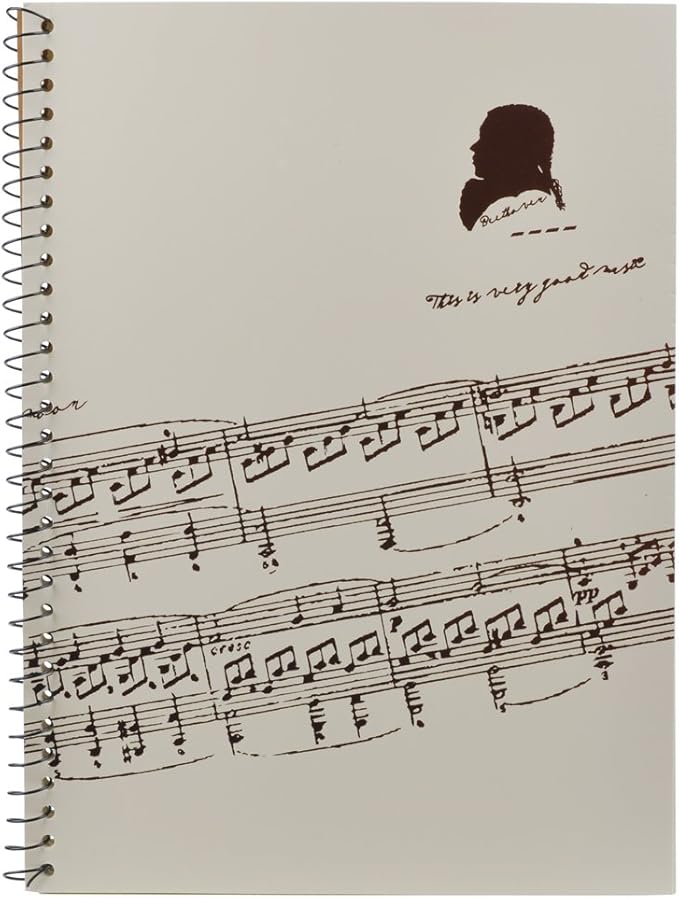 Blank Sheet Music Composition Notebooks 100 Pages Stave Notebook,Musical Notation Staff Notebook,Music Manuscript Paper