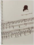 Blank Sheet Music Composition Notebooks 100 Pages Stave Notebook,Musical Notation Staff Notebook,Music Manuscript Paper