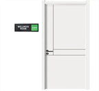 Wellness Room Sign – Privacy In Use / Available Slide Switch Sign, Premium Durable Acrylic Material, Super Strong Self-Adhesive, Quick Installation, Suitable For Your Home And Business ( 9×3 Inches, Black)