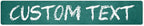 Custom Sign, Custom Street Sign, 11 Font Colors, 13 Font Styles, 4 Hole Options, 22 Sizes, 6x36 Inches, Rust Free DiBound, Fade Resistant, Made in USA by My Sign Center (Chalkboard Black)