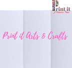 PrintIt Colors Multipurpose Paper, 20 lbs., 8.5" x 11", 500 Sheets/Ream – Premium Colored Copy Paper for Printing, School, and Office Use (Lavender)