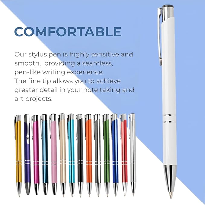 Yucold Customized ballpoint pens in bulk, personalized ballpoint pens with free engraving, for use in companies, enterprises, graduation anniversaries (Royal blue,39)