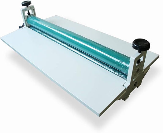 25'' Manual Cold Roll Laminator Laminating Machine Lamination Foldable Long Wings