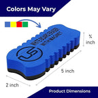 Dry Erase Eraser Magnetic Whiteboard Eraser 8 Pack White Board Erasers, Dry Erase for Whiteboard, Chalkboard and Glass