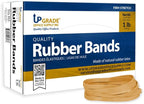 Upgrade Rubber Bands Size 64 (3-1/2 in x 1/4 in), 1 lb Boxes, 3-Pack, USA