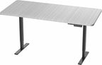 VIVO Electric 71 x 36 in Standing Desk, Memory Height Adjustment, 1B Series, Holds 220 lbs, Dark Gray Top Black Frame, DESK-KIT-1B7G-36