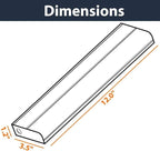 harrrrd 12 inch Hardwired Under Cabinet Lights, 2 Color Settings - 3000K (Soft White) and 4000K (Cool White), Under Cabinet Lighting, Dimmable Under Counter Lights, Under-Counter Light Fixtures