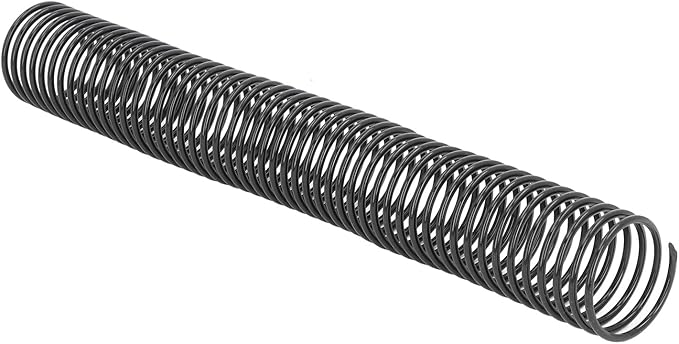 38mm Plastic Spiral Binding Coil, 4:1 Pitch, 310 Sheets Capacity, 360° Rotation, 18 Pcs Set, Suitable for Letter Sized Paper with Versatile Application, for Office Documents,