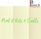 Printit Colors Multipurpose Paper, 20 lbs., 8.5" x 11", Ivory, 500 Sheets/Ream – Premium Colored Copy Paper for Printing, School, and Office Use