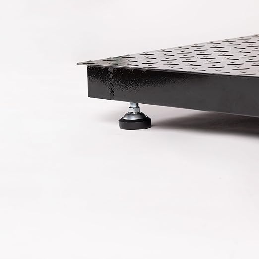 36"x36" Industrial Floor Scale, Heavy-Duty Warehouse Scale with Digital Indicator, Accurate Pallet Scale for Postal Luggage Shipping Mailing Weighing