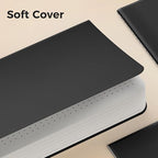 XYark Dot Grid Pocket Notebooks, 20 Pack Mini Notebook Bulk, 3.5x5.5 inch, A6 Size Thick 80GSM Dotted Paper, Black Cover Small Journal for Men, Women, Work, Journaling & Business Notes