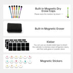 Magnetic Dry Erase Weekly Planner Whiteboard Monthly Calendar for Fridge, Schedule Board, Menu Board, to DO and Chore List for Family