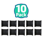 Flipside Products 36” x 48” Project Boards for Presentations, Science Fair, School Projects, Event Displays and Trifold Picture Board, Proudly Made in USA - Black - 10 Pack