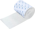 VOCOMO Felt Furniture Pads, Heavy Duty Felts Strip Roll with Adhesive Backing Felt Pads Furniture Feet Cuttable Felts Tape for Protecting Hardwood Floors(5 x 120 x 0.12 Inch, White)