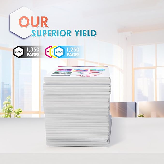 206A Toner Cartridges 4 Pack M283cdw M283fdw 206X Set Compatible Replacement for HP 206A 206X Color Laserjet Pro MFP M283fdw M283cdw M283 Pro M255dw Printer Ink High Yield (with Chip-B/C/Y/M)