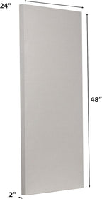 ATS Acoustics Home Office Residential Acoustic Treatment Room Kit Sound Absorbing Acoustic Panel 6 Pack for 50-100 Sq Ft (Linen)