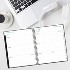 2026 Planner - Planner 2026 from January 2026 to December 2026 with 12 Monthly Tabs, Flexible Cover, Inner Pocket, 8.5" x 11", Black-B