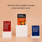 Preteens are Human | 140 Conversation Cards to Help You Get to Know Preteens | Card Game for Middle School Preteens | Designed by Experts for Grades 6-8 | Ages 11-13+