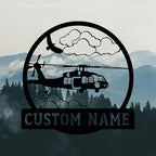Personalized Metal Airplane Wall Art, Airplane Name Sign, Customized Pilot Name Sign, Airplane Hangar Sign Decor, Aviation Home Office Decor, Large Outdoor Decor, Pilot Gifts, Aircraft Lovers Gift