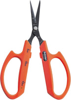 Saboten Fluorine Coated Straight Blade Trimming Scissors Orange PT-1 160mm Precision Gardening Bonsai and Floral Shears Made in Japan