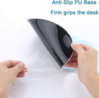 xinidc Ergonomic Computer Mouse Pad with Wrist Rest Support, Pain Relief Mouse Pad with Non-Slip PU Base for Home Office Working Studying (Light Green)