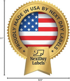 NextDayLabels 100 lb White Cover Cardstock - 50 Pack 8.5" x 11" Heavyweight Cover Paper (270 gsm) - Smooth Finish - Letter Size for Printing, Crafts, Invitations, Menus & More - Made in USA