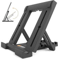 Portable Tablet Stand for Desk, Multi-Angle iPad Holder, Non-Slip Base, Foldable & Travel-Friendly for iPad, iPhone, Kindle, Galaxy Tablets