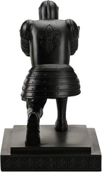 Amoysanli Knight Pen Holder Desk Organizers and Accessories Desk Decor Resin Pen Holder as Gift with a Cool Pen for Office and Home (Black)