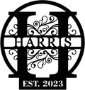 Metal Name Signs Personalized,Custom Name Signs, Custom Family Name Sign, Last Name Sign, Established Family Signs,Family Name Sign,Family Sign For Wall, Metal Wall Decor, Personalized Wedding Gift