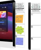 Computer Monitor Memo Board Inspirational Quotes Appreciated Logo Decor Monitor Message Board Sticky Notes Office Desk Accessories for Send Family Members Office Friends and Colleagues Gifts