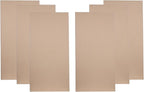 ATS Acoustics Home Office Residential Acoustic Treatment Room Kit Sound Absorbing Acoustic Panel 6 Pack for 50-100 Sq Ft (Tan)