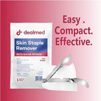 Dealmed Sterile Staple Removal Kit, Includes Staple Remover and Gauze Sponge, Staple Removal Tool Single-Use Kit, Ideal for Hospitals and Clinics (20 Kits)